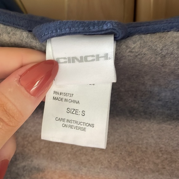 Cinch Aztec Quarter Zip Jacket - Picture 3 of 5